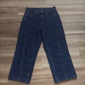 ONLY High Rise Wide Leg Jeans